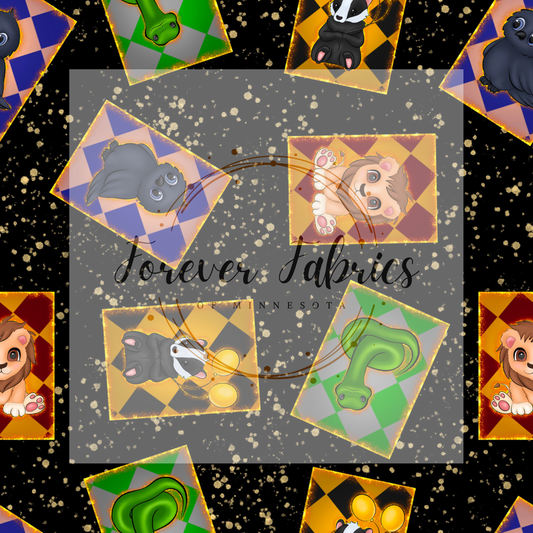 HP Cards . . (BH/ 22) | Preorder | Fabric By The Yard