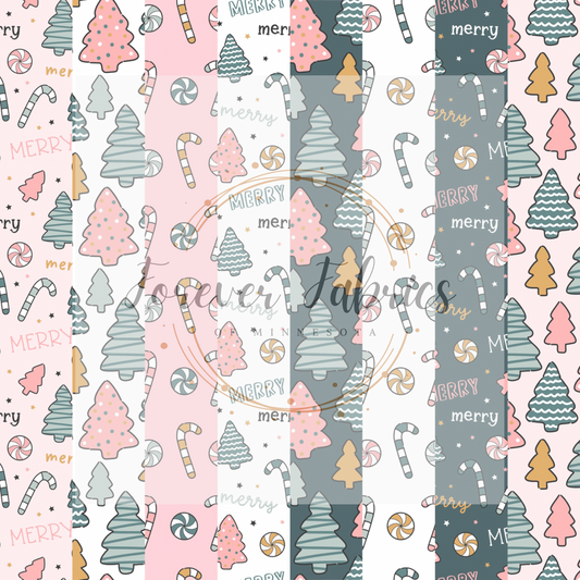 Vertical Christmas . . . (BH/ 24)| Preorder | Fabric By The Yard
