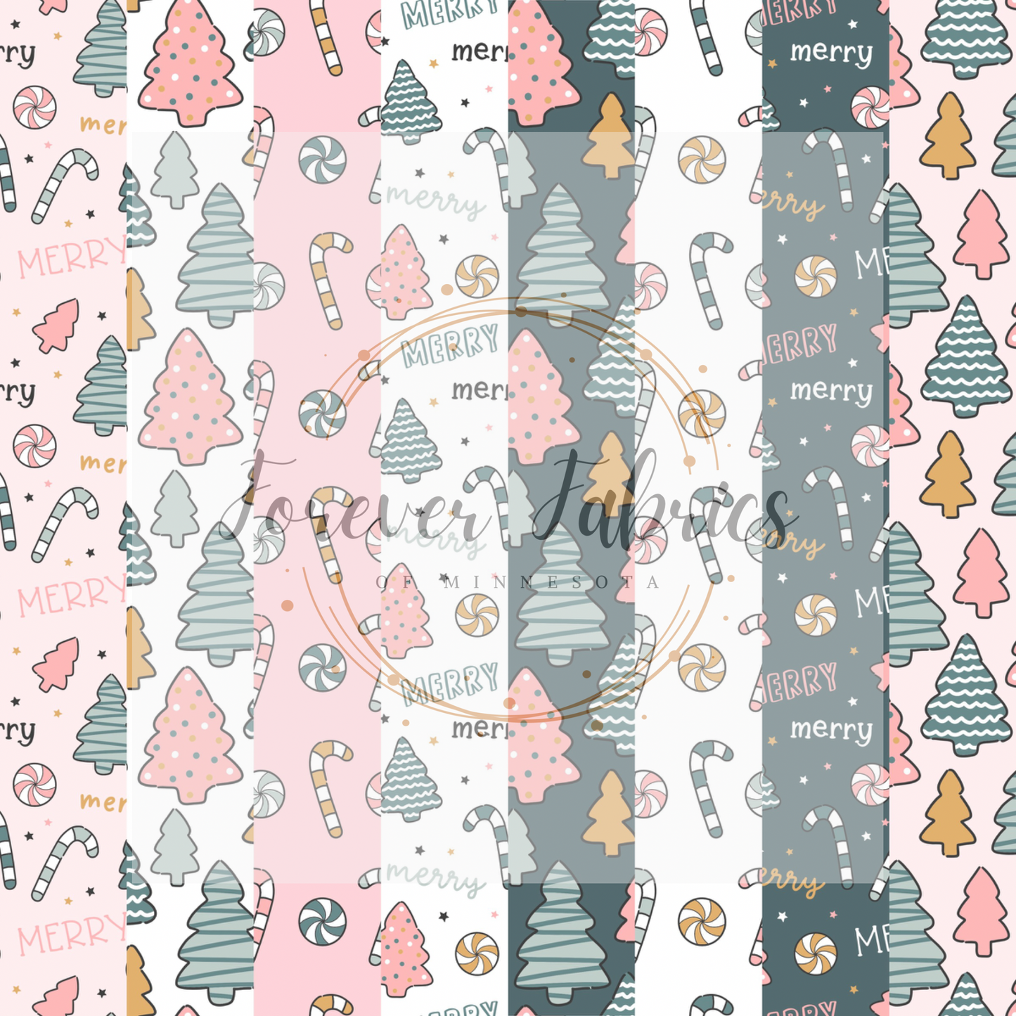 Vertical Christmas . . . (BH/ 24)| Preorder | Fabric By The Yard