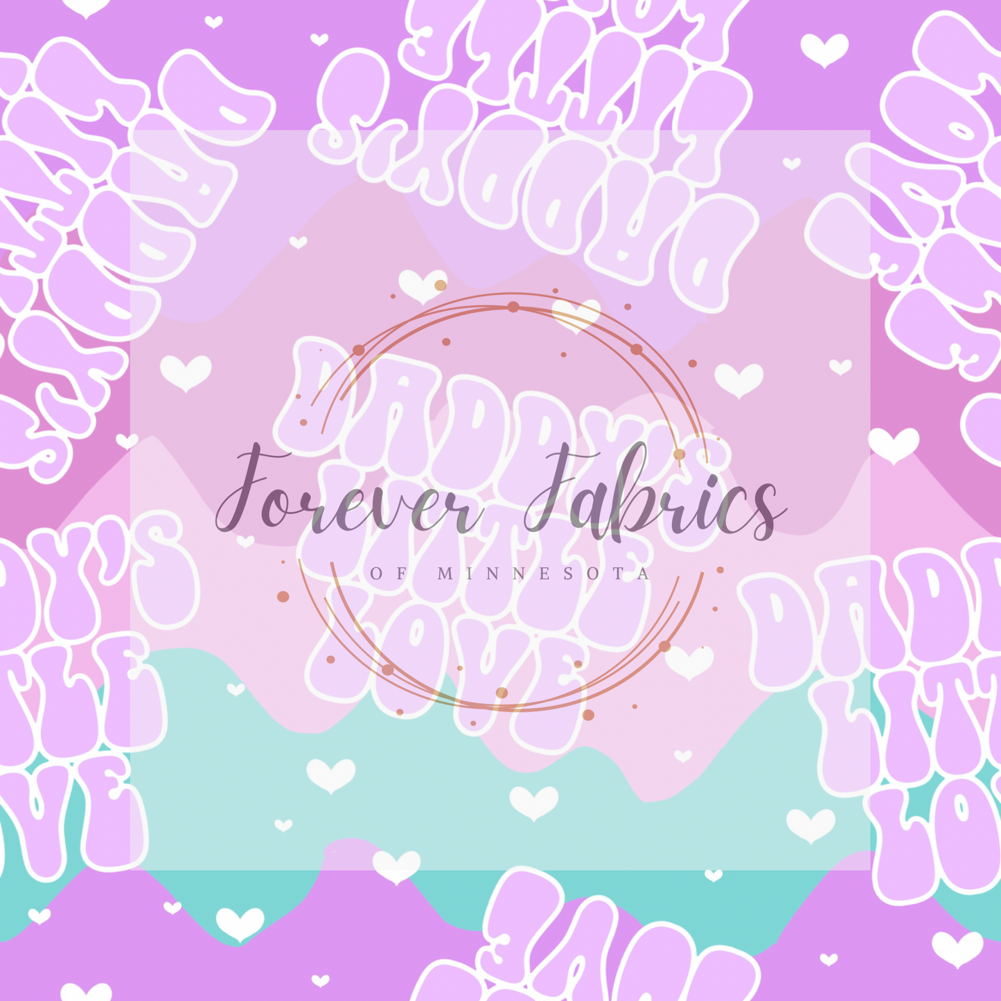Daddy’s Little Love . (BH/ 23) | Preorder | Fabric By The Yard