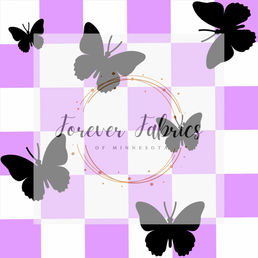 Mila Purple . . . . . (BH/ 23). | Preorder | Fabric By The Yard