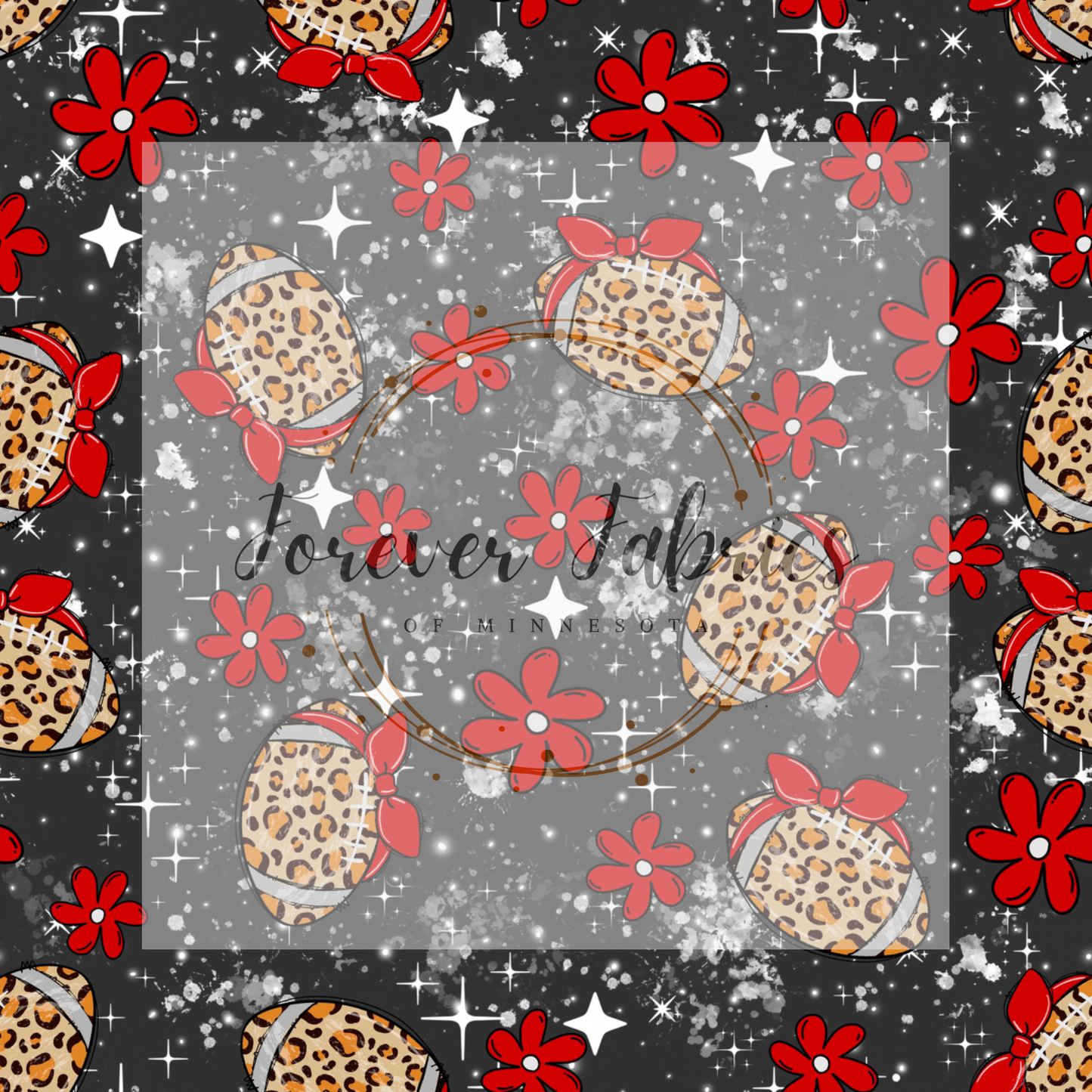 Football . . . (BH/ 23). | Preorder | Fabric By The Yard