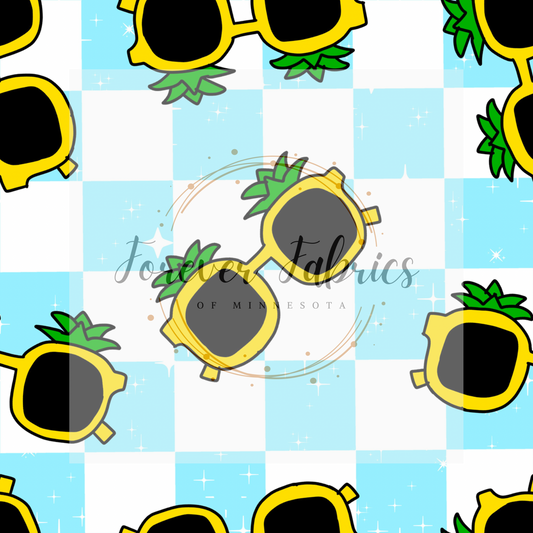 Pineapple Sunnies . (BH/ 23) | Preorder | Fabric By The Yard