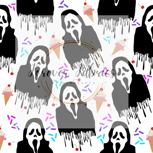 Scream Ice Cream | Preorder | Fabric By The Yard