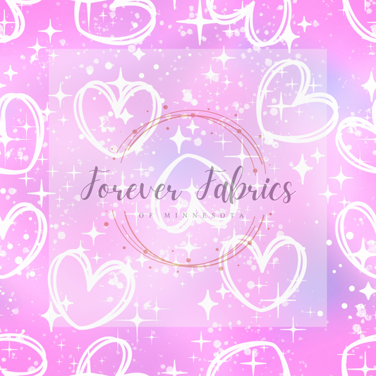 Valentine’s Heart . (BH/ 23) | Preorder | Fabric By The Yard