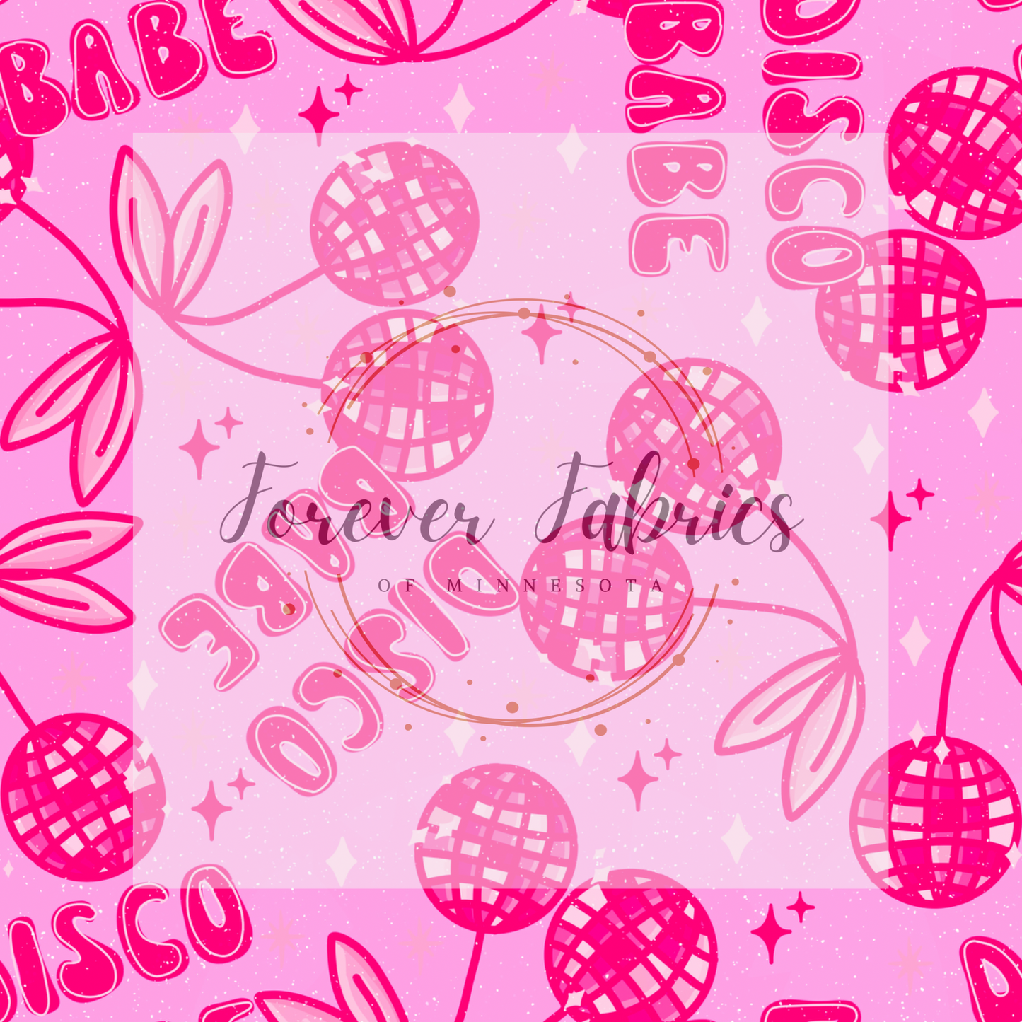 Disco Babe Pink.  . . . . (BH/ 24)| Preorder | Fabric By The Yard
