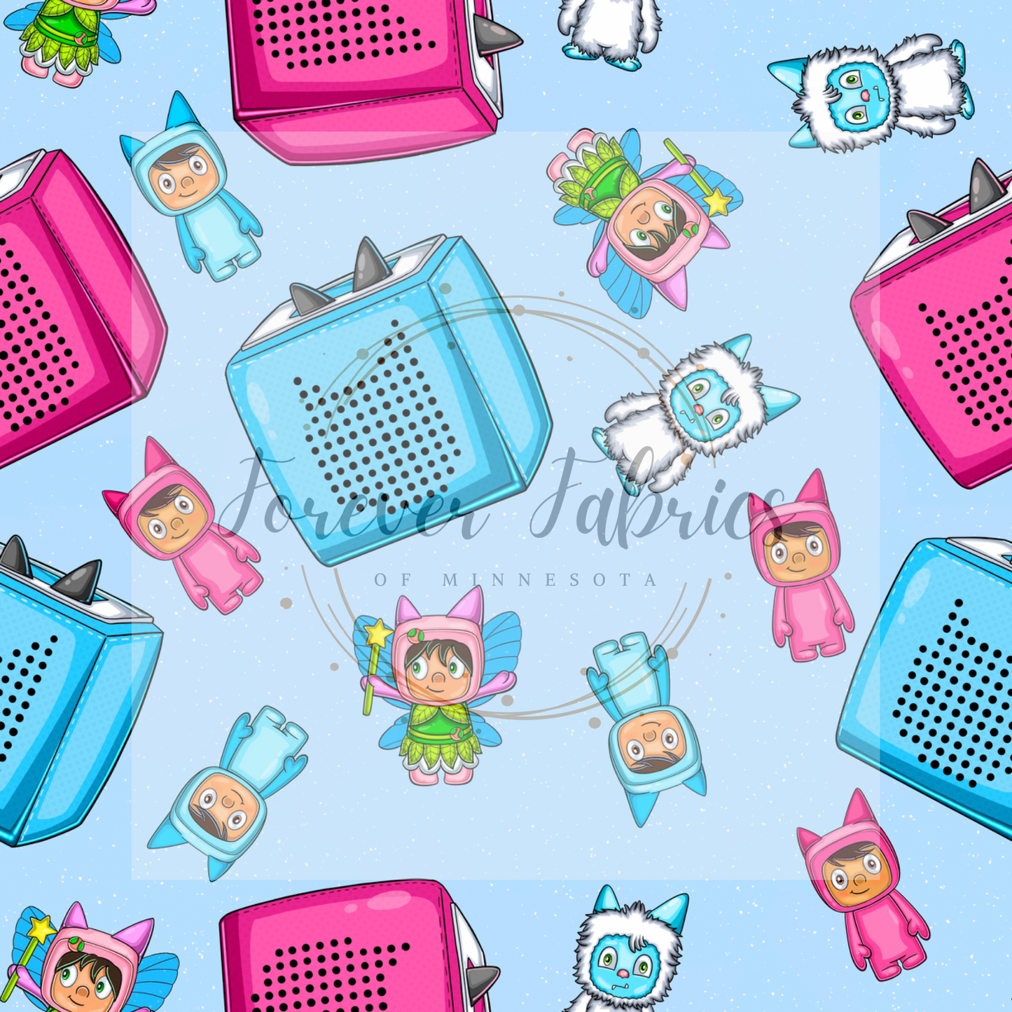 Tonie Blue . ( BH/ 24)| Preorder | Fabric By The Yard