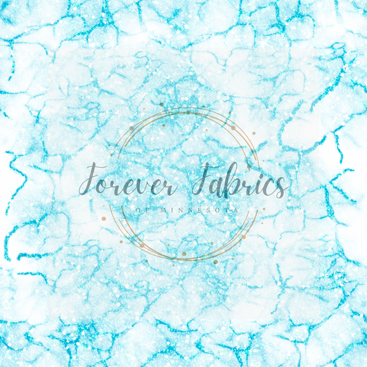 Light Blue Marble . . . (BH/ 23). | Preorder | Fabric By The Yard