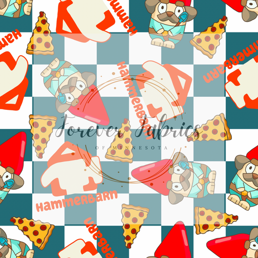 Hammerbarn Checked . . . . (BH/ 24)| Preorder | Fabric By The Yard
