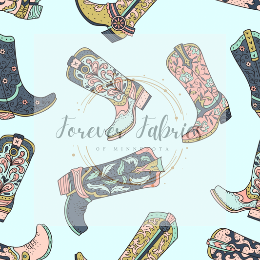 Boots . . (BH/ 23) | Preorder | Fabric By The Yard