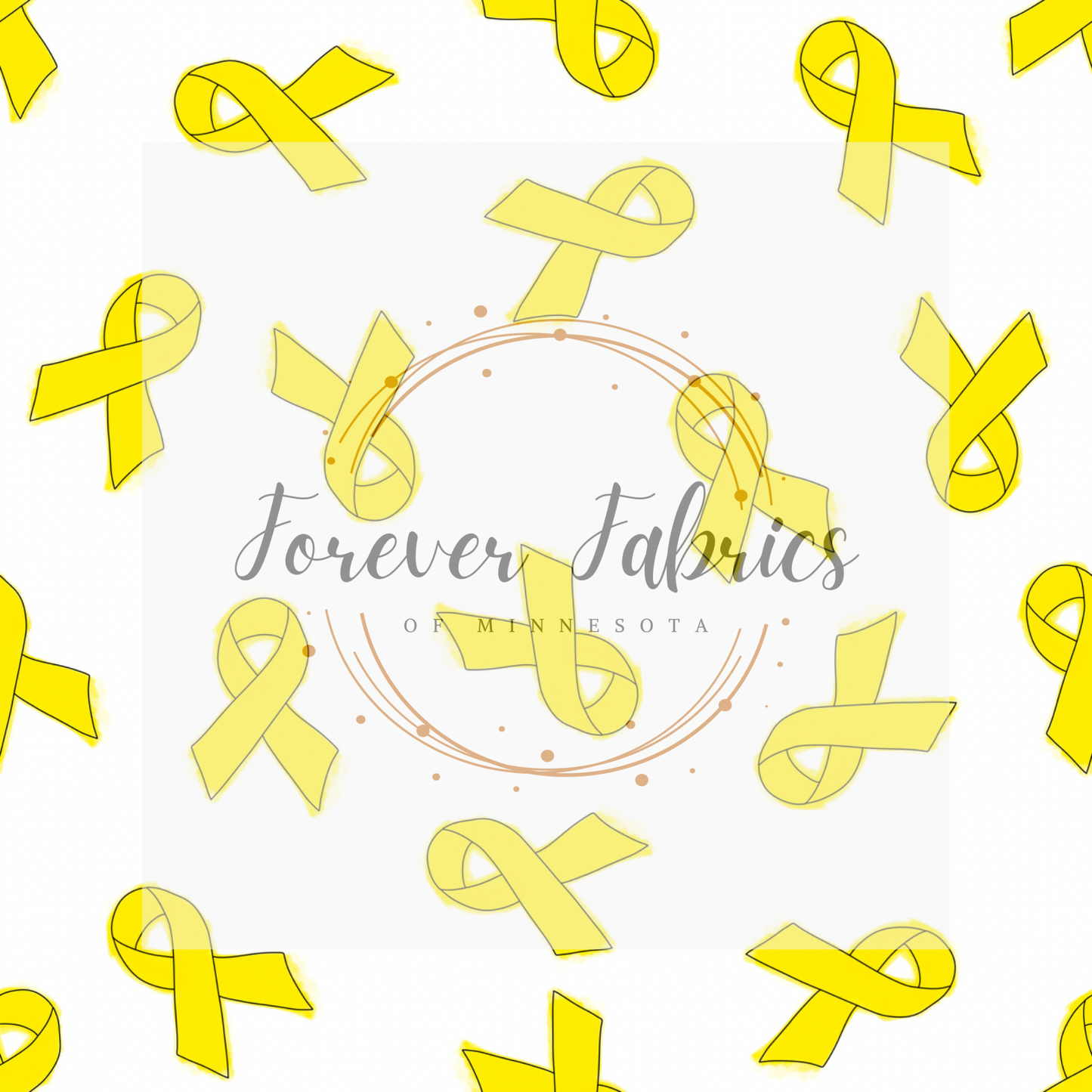 Yellow Ribbon (BH/ 23) | Preorder | Fabric By The Yard