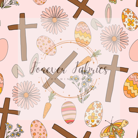 Easter Pink . . . . . . . . (BH/ 23). | Preorder | Fabric By The Yard