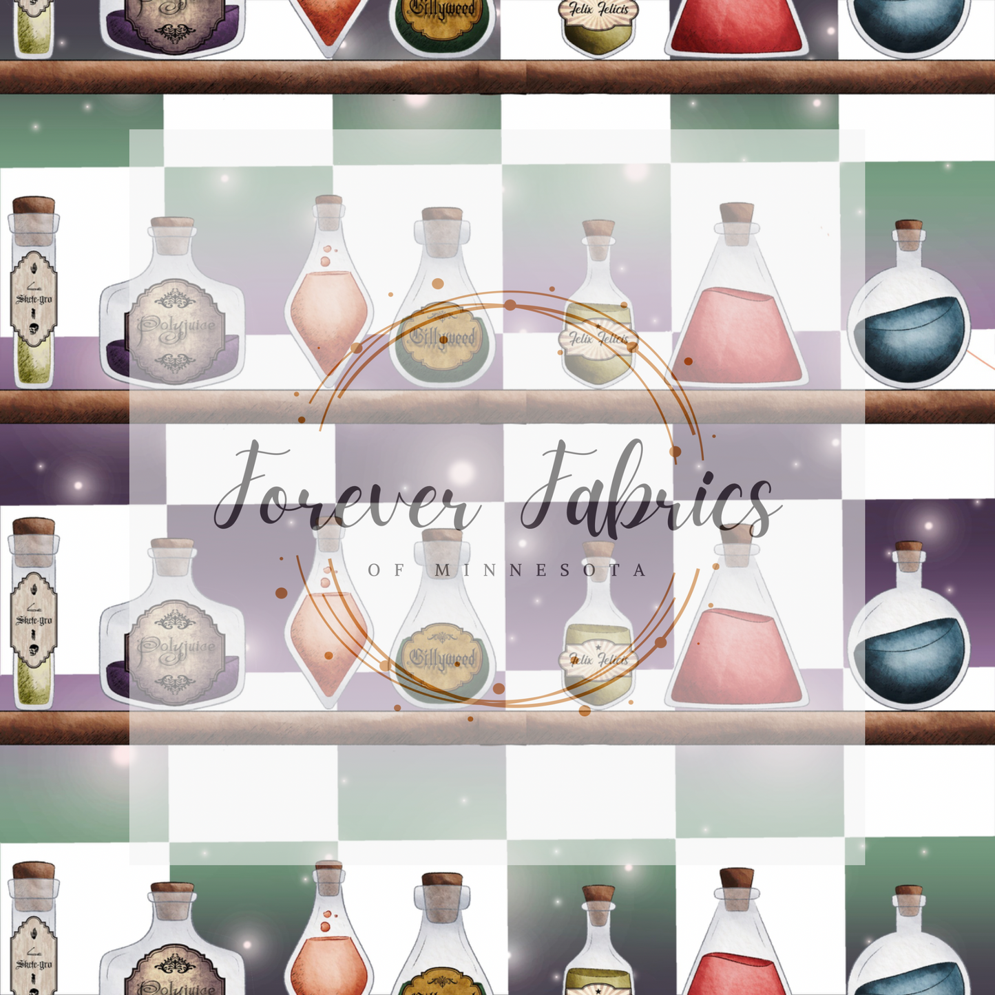 Potions Check . . . . (BH/ 23). | Preorder | Fabric By The Yard