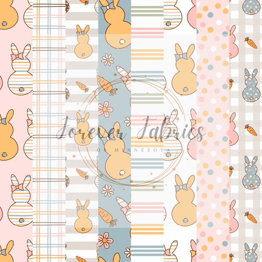 Vertical Bunny . . . (BH/ 24)| Preorder | Fabric By The Yard