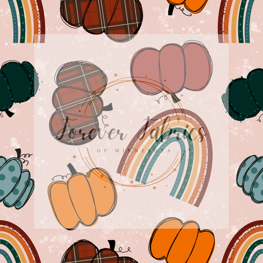 Fall Pumpkins . . . (BH/ 23). | Preorder | Fabric By The Yard