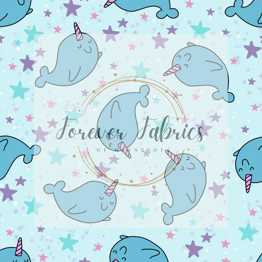 Norwhal . . (BH/ 23) | Preorder | Fabric By The Yard