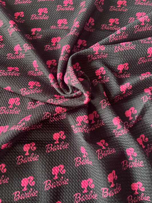 Pink Doll silhouette on Black Background | Bullet