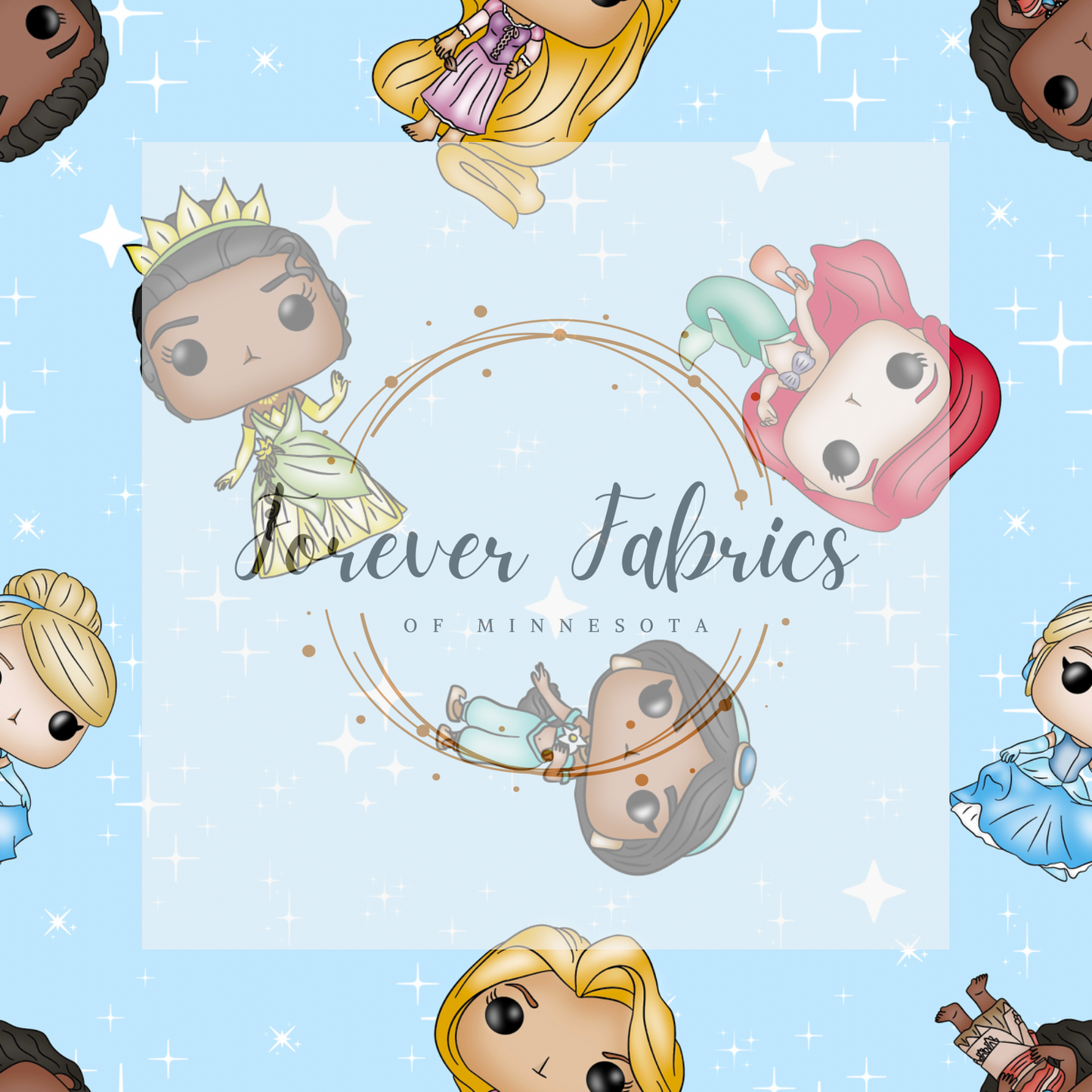 Princess Funko . . (BH/ 23). | Preorder | Fabric By The Yard