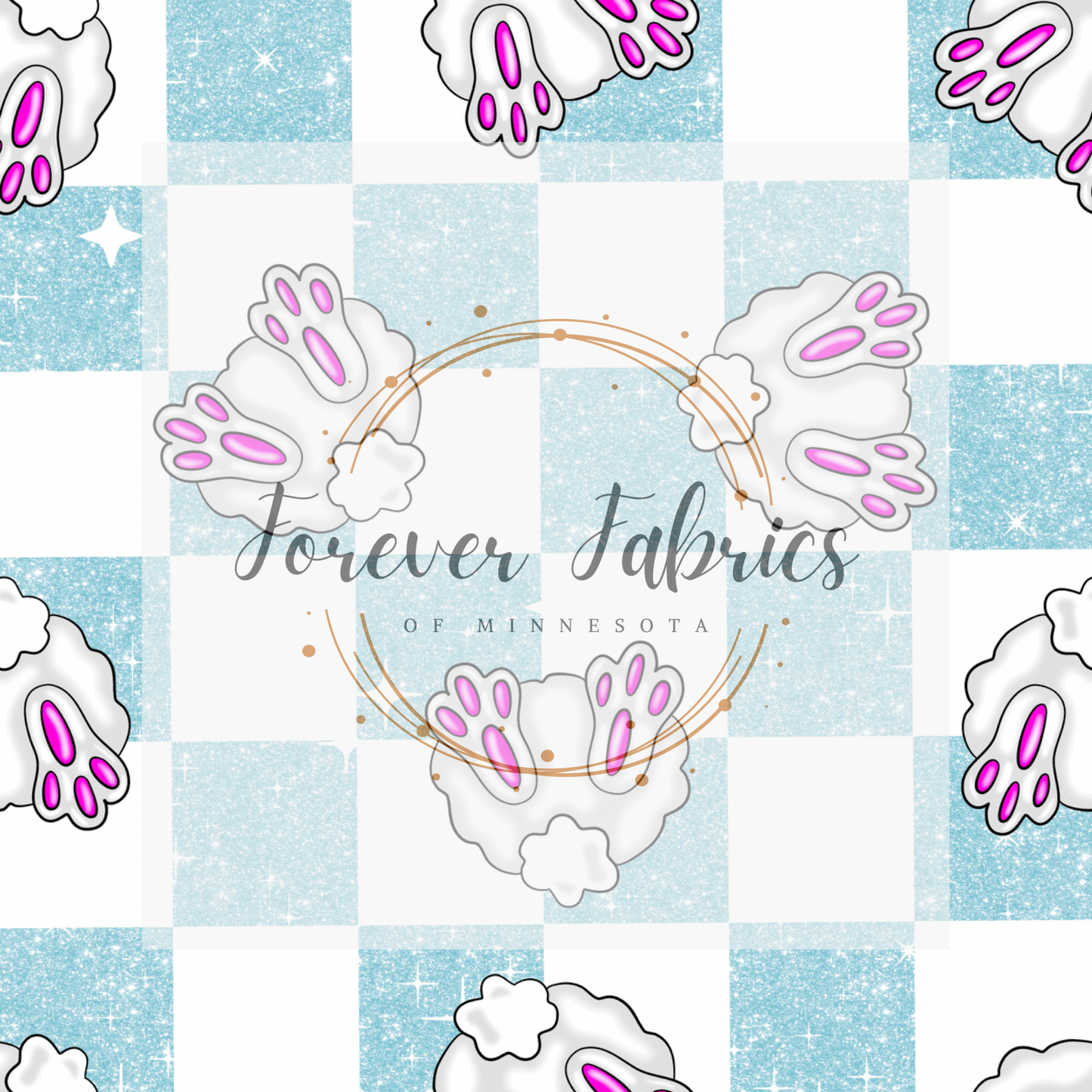 Bunny Butts . . . (BH/ 23). | Preorder | Fabric By The Yard