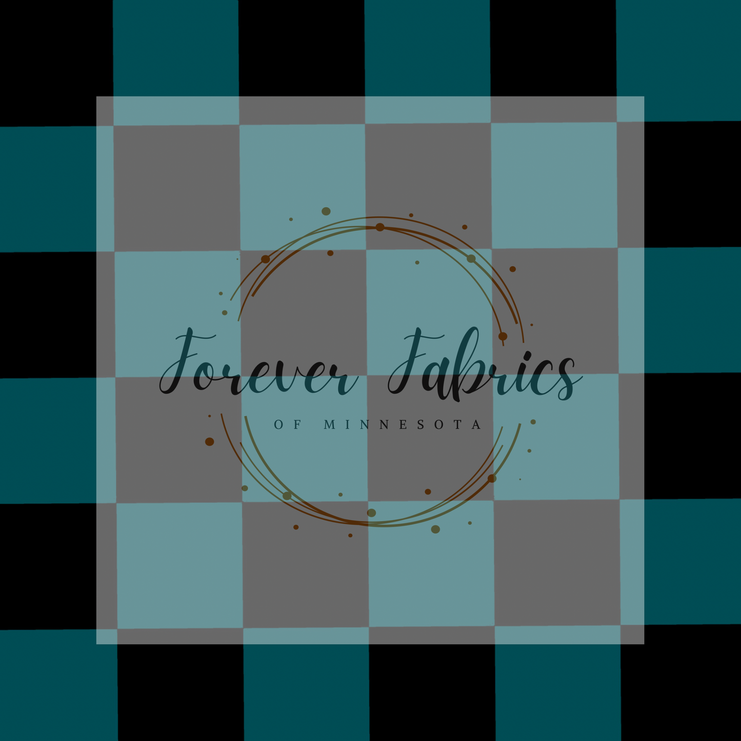 Eagles Checkered . (BH/ 23). | Preorder | Fabric By The Yard