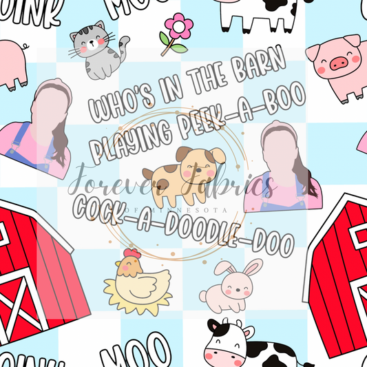 Ms.R’s Farm Friends | Preorder | Fabric By The Yard