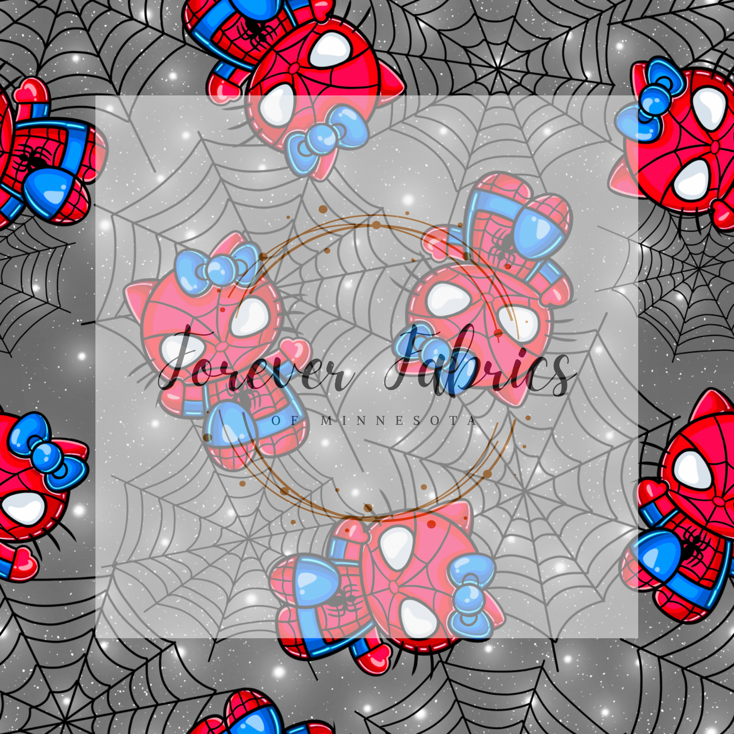 HK Spider . . . . (BH/ 24)| Preorder | Fabric By The Yard