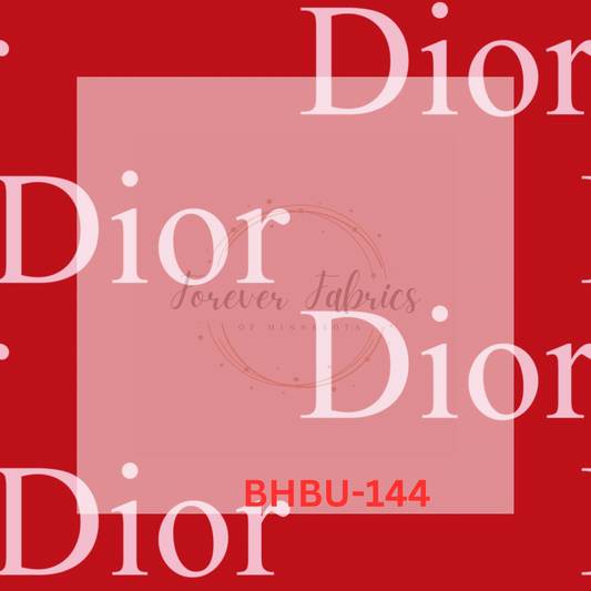 BHBU- 144 | Preorder | By The Yard