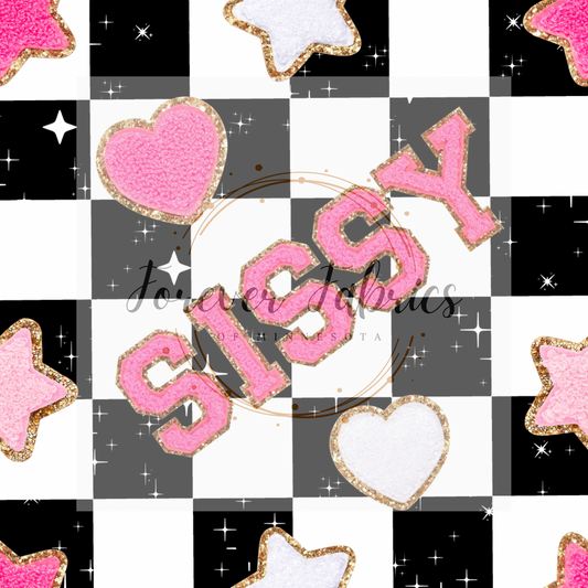 Sissy Varsity. 2 . . (BH/ 23) | Preorder | Fabric By The Yard