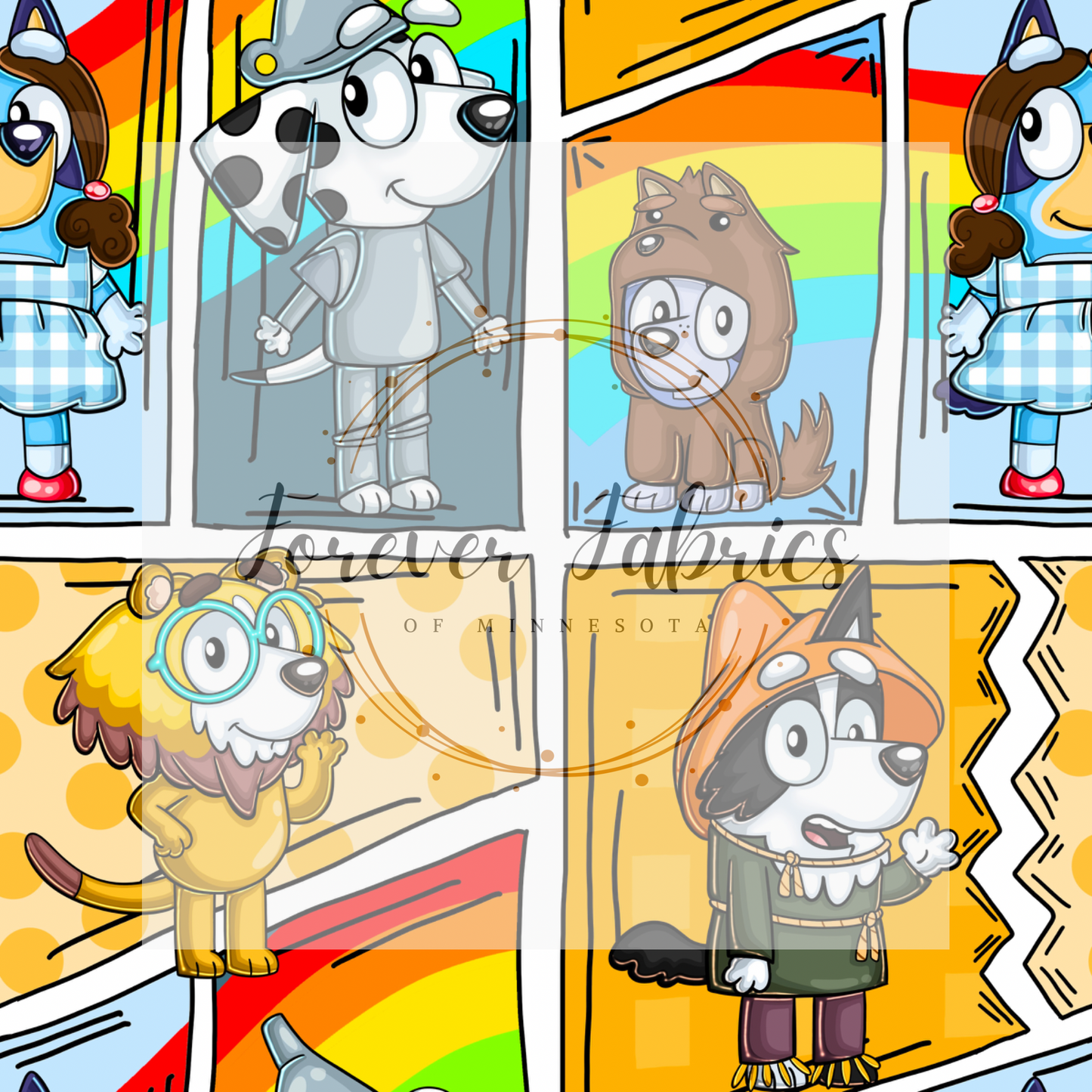 Oz Comic . . . . . . (BH/ 24)| Preorder | Fabric By The Yard
