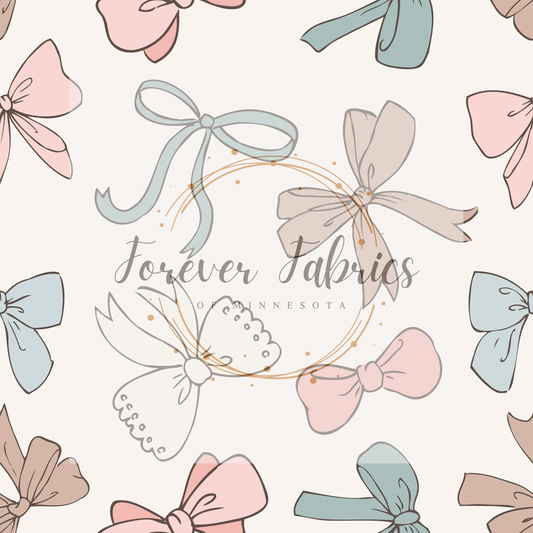 Boho Bows . . (BH/ 22) | Preorder | Fabric By The Yard