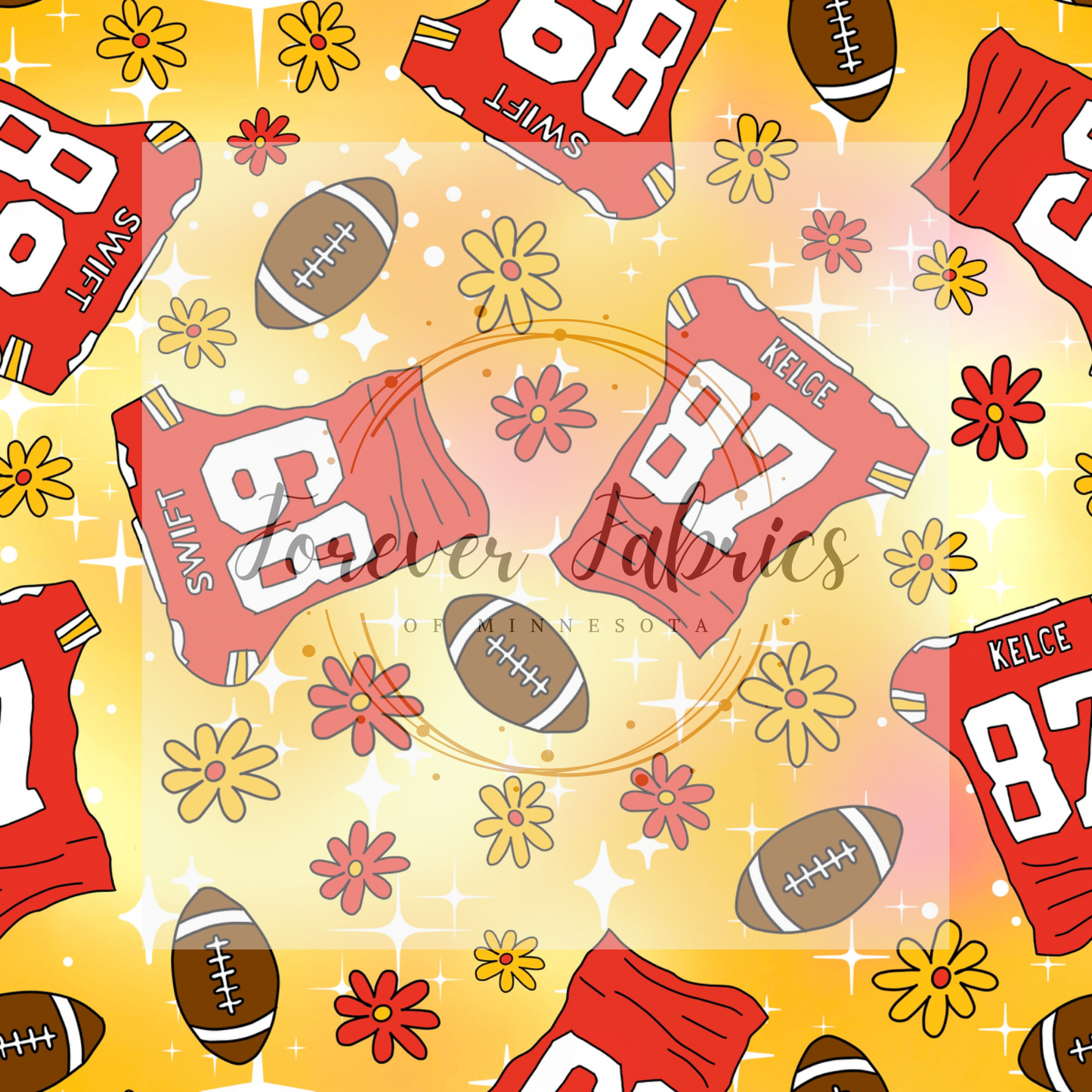 Kelce . . . (BH/ 23). | Preorder | Fabric By The Yard