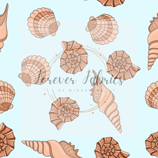 Boho Shells (BH/ 23) | Preorder | Fabric By The Yard