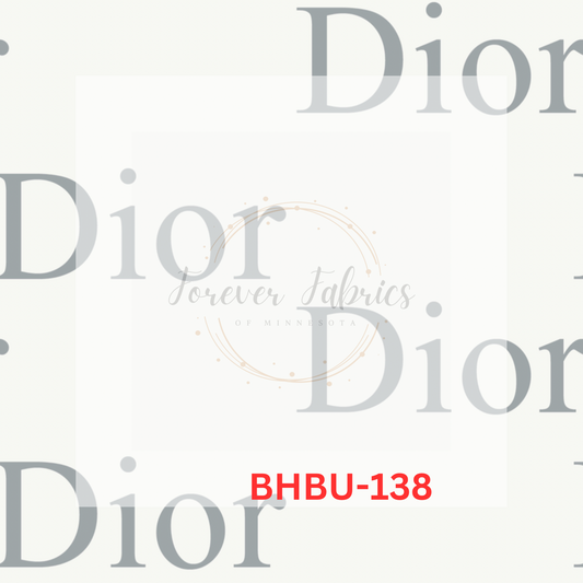 BHBU- 138 | Preorder | By The Yard