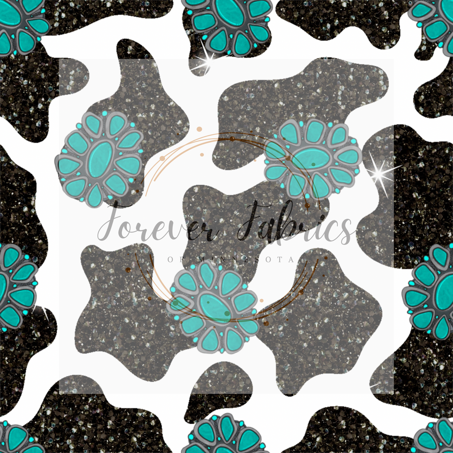 Rawhide Floral . (BH/ 23) | Preorder | Fabric By The Yard