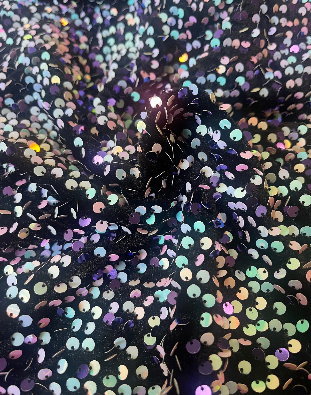 Starry Nights Sequin Velvet | Sequin Velvet