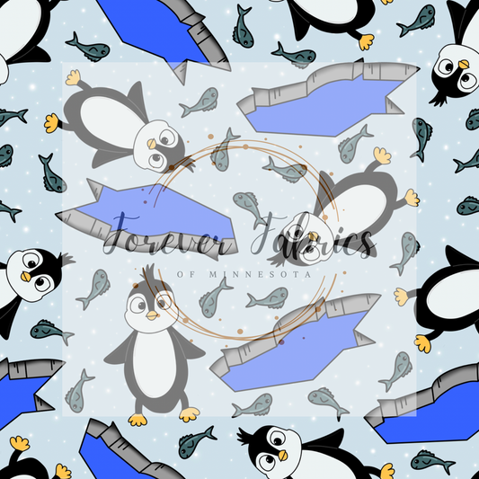 Penguin . . (BH/ 23) | Preorder | Fabric By The Yard