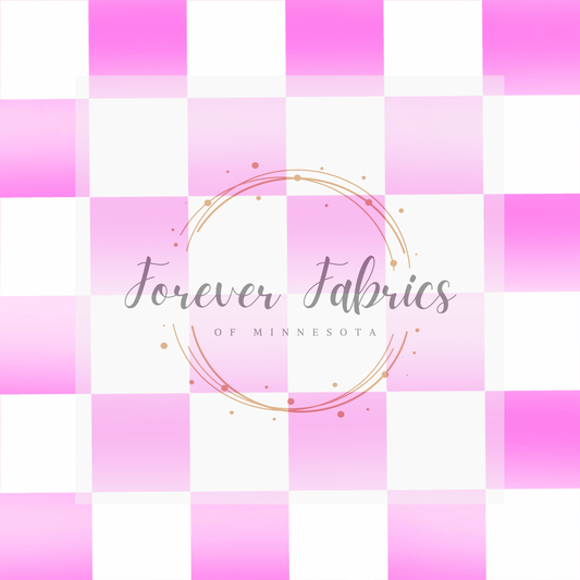 Pink Check Valentine’s . . . (BH/ 24)| Preorder | Fabric By The Yard
