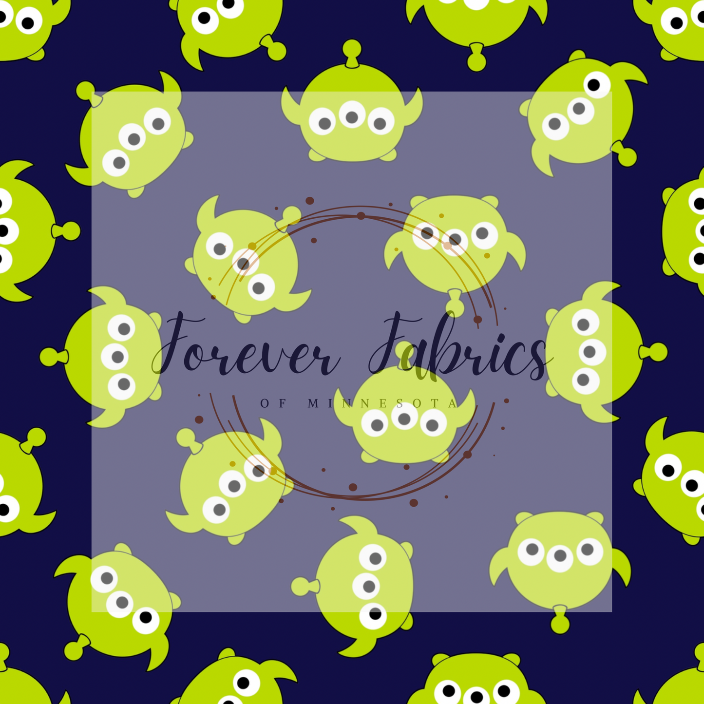 Alien . (BH/ 22) | Preorder | Fabric By The Yard