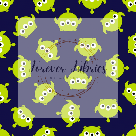 Alien . (BH/ 22) | Preorder | Fabric By The Yard