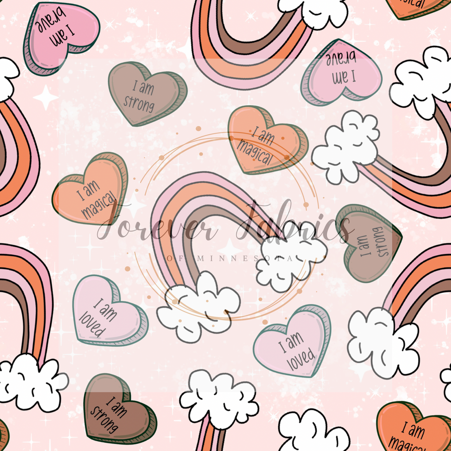 Affirmations Check . . (BH/ 23) | Preorder | Fabric By The Yard
