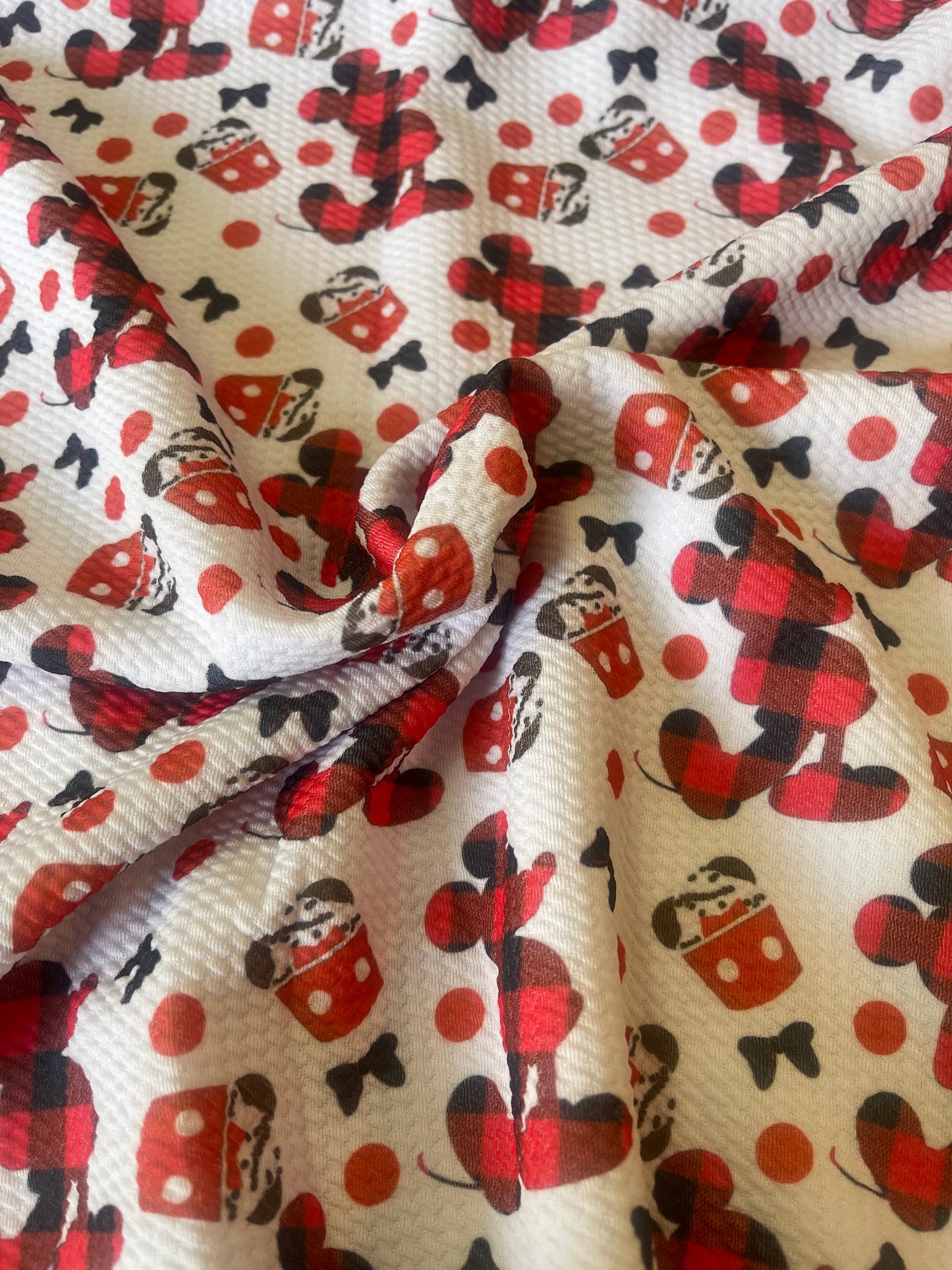 Buffalo Plaid Mouse Ears | Bullet