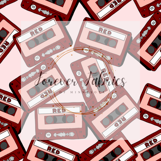 Red . . (BH/ 23). | Preorder | Fabric By The Yard