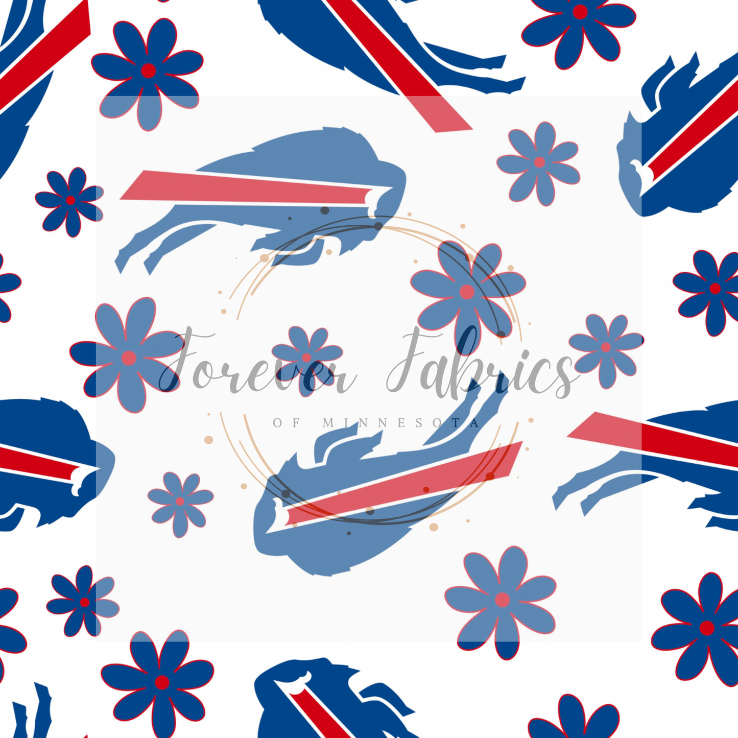 Bills Flower . (BH/ 23) | Preorder | Fabric By The Yard