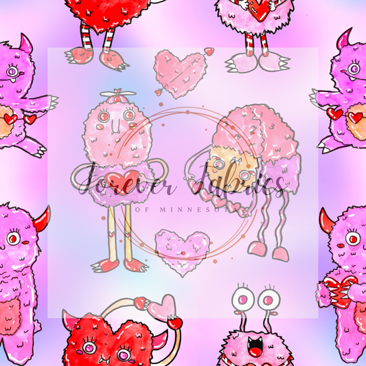 Monster Pink . . . . . . . (BH/ 23). | Preorder | Fabric By The Yard