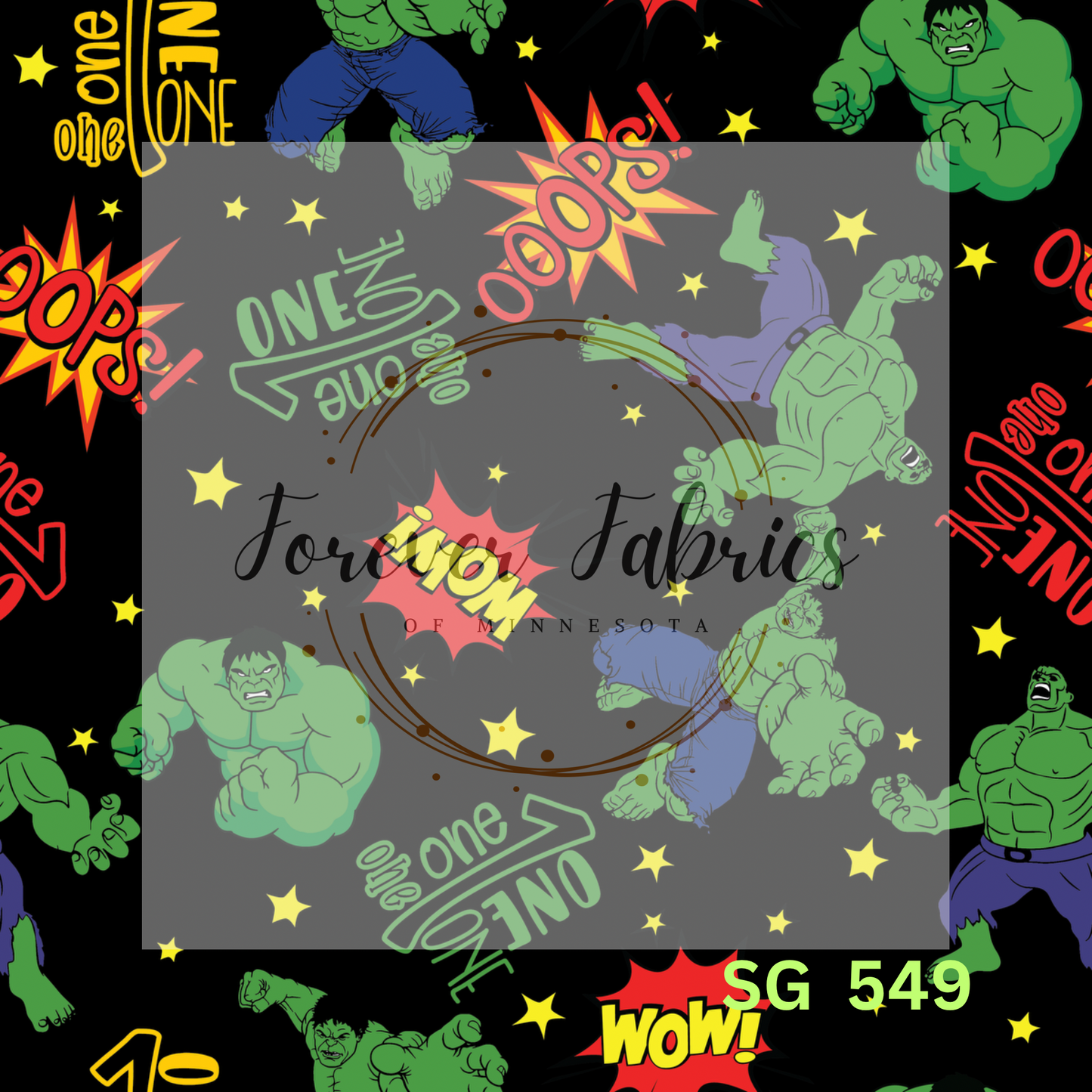 SG 549 | Preorder | Fabric By The Yard