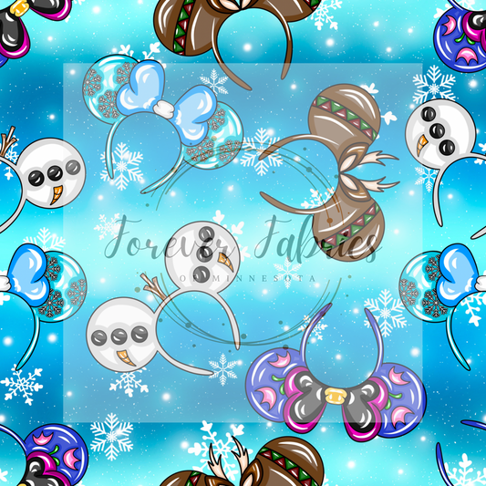 Frozen Ears Ombre (BH 4/24)| Preorder | Fabric By The Yard