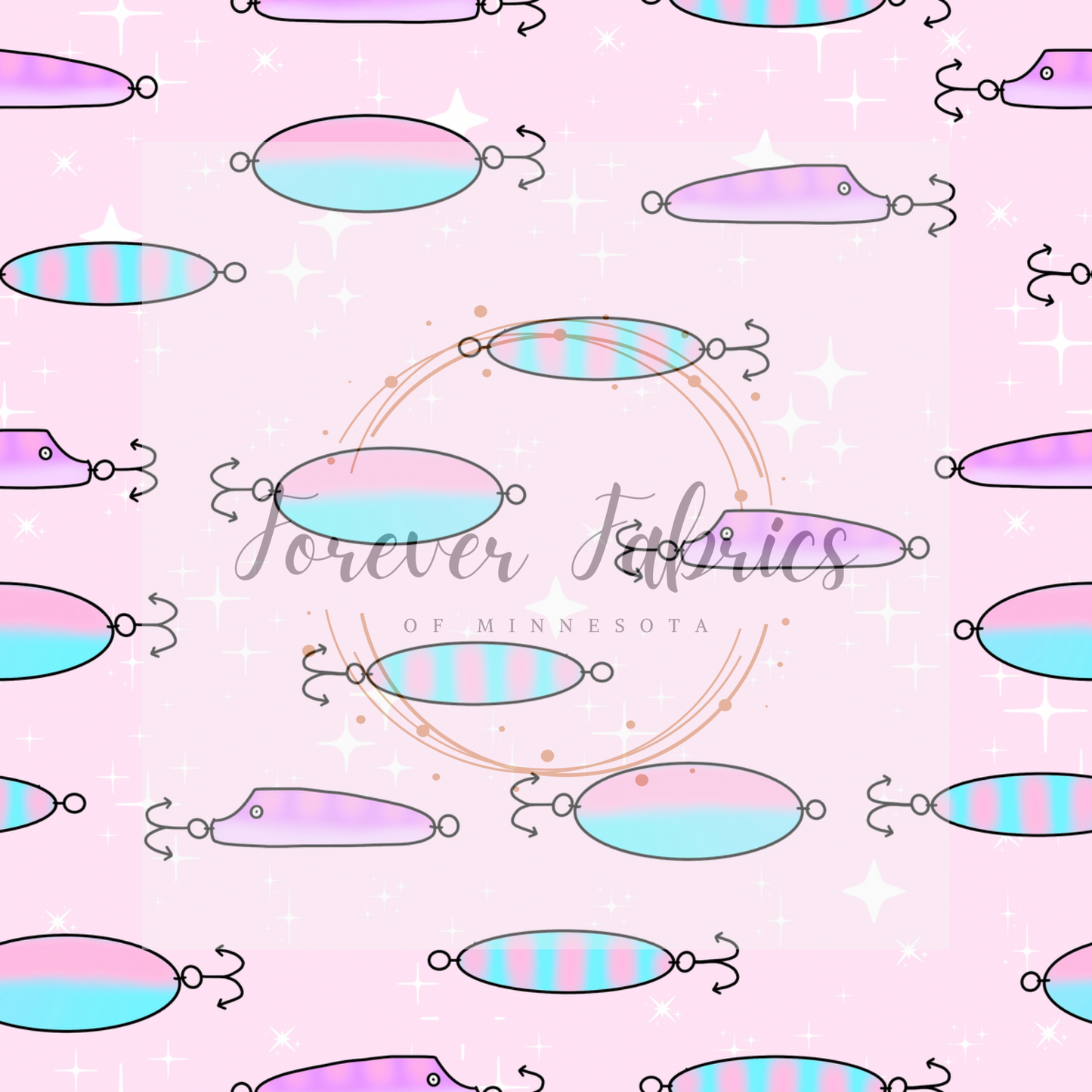 Lure Pink . . (BH/ 23) | Preorder | Fabric By The Yard
