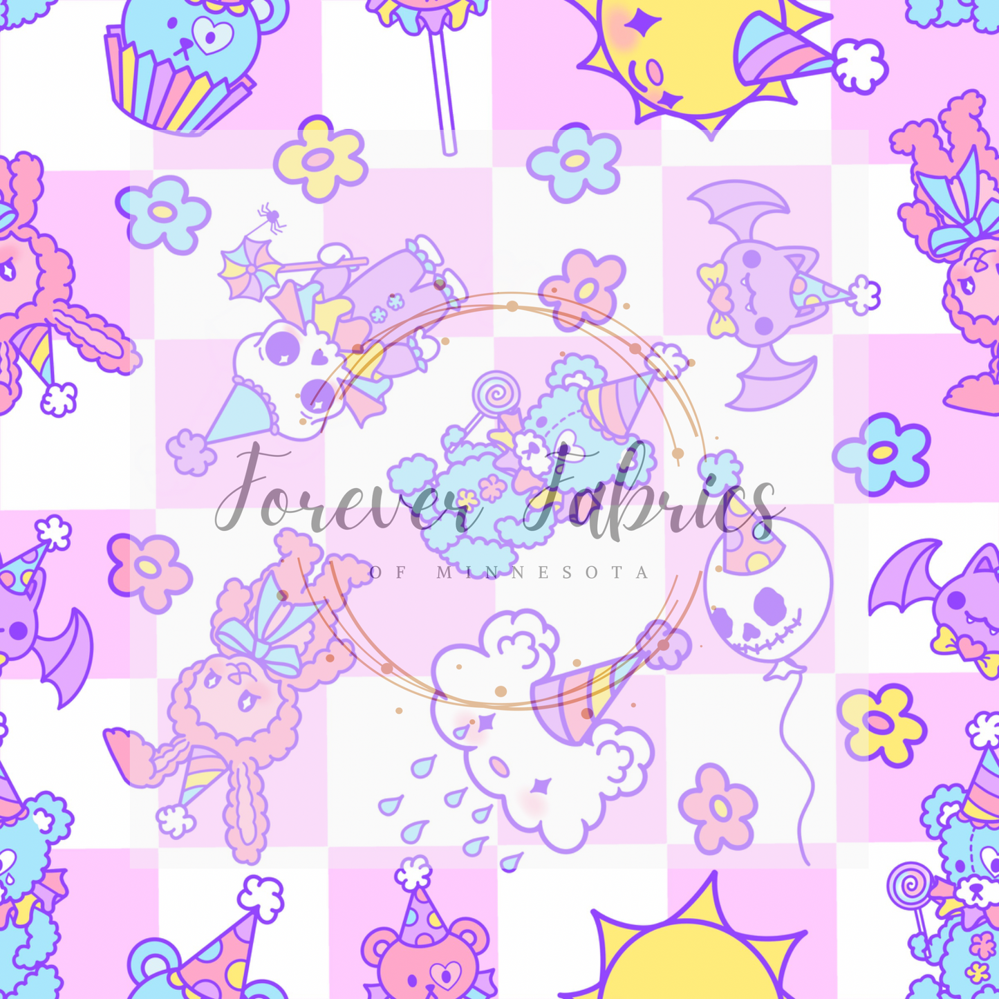 Creepy Carnival . . (BH/ 23). | Preorder | Fabric By The Yard