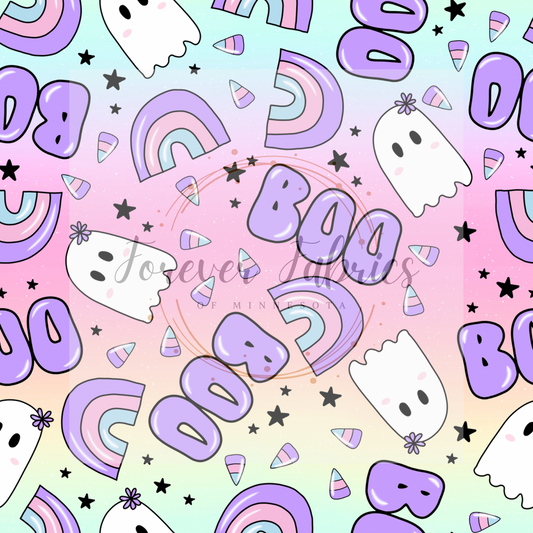 Boo Purple Ombre. . (BH/ 24)| Preorder | Fabric By The Yard