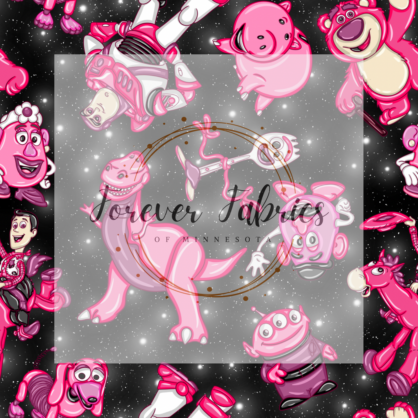 TS Pink Black . . . . (BH/ 24)| Preorder | Fabric By The Yard